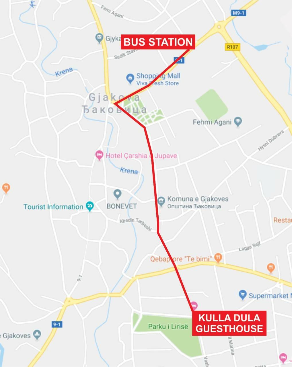 Kulla Dula Guesthouse Gjakova Eksteriør billede